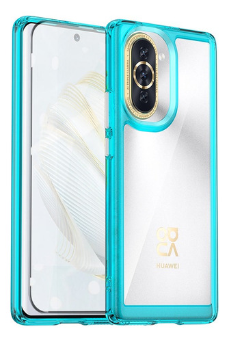 Funda For Huawei Nova 10 Pro Colour Border With Mica Glass