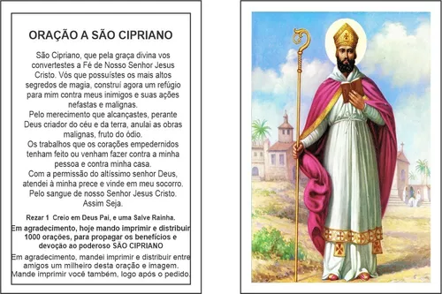 São Cipriano - Pesquisa Google  Oraciones poderosas, Textos de humor,  Salmos