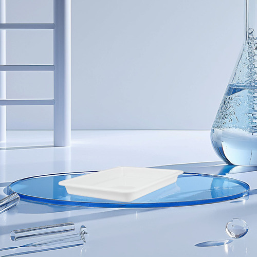 Bandejas De Laboratorio De Plástico Para Servir, 4 Unidades,