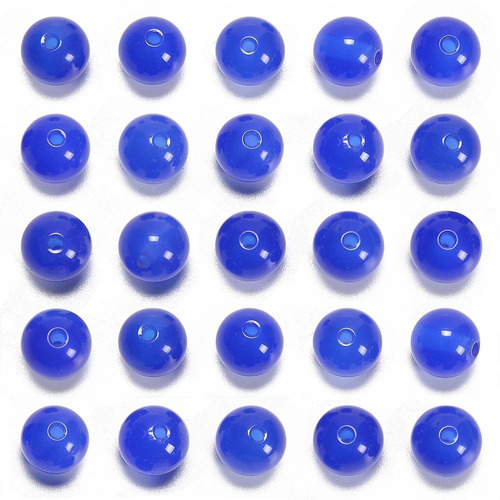 Ncb 6 Mm Original Azul Agate Suelta Beads Semi Precious Gems