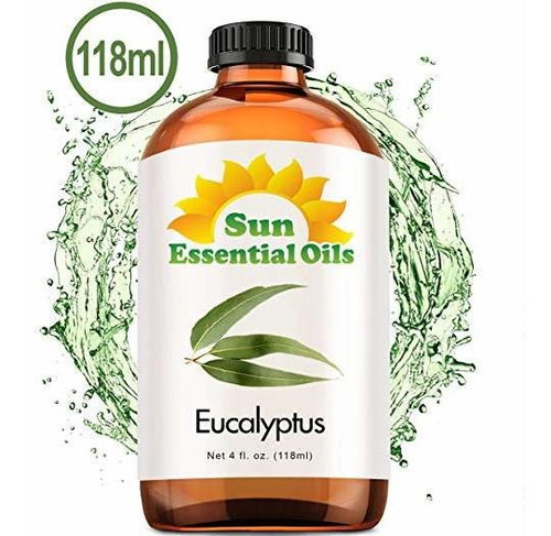 Eucalipto Aceite Esencial (4 Oz Botella Enorme) A Granel De 