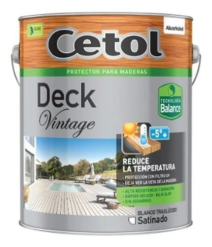 Cetol Deck Vintage X 1l +lija Y Envio Pintu Don Luis Mdp