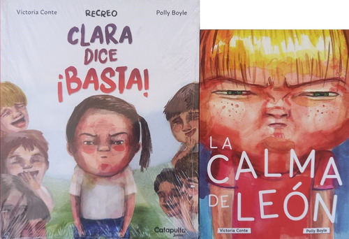 2 Libros Recreo Yo Llegué Primero Calma De León Catapulta