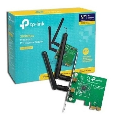 Imagen 1 de 1 de Tarjeta Inalambrica De Red Tp-link Tl-wn881nd Pci-e 300mbps