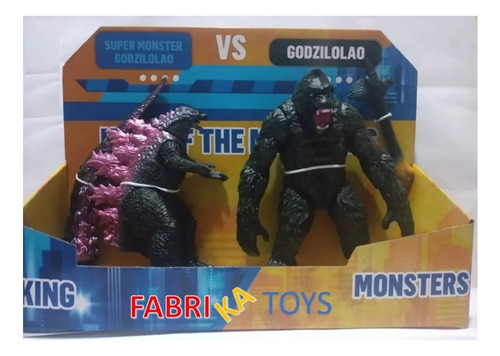 Godzilla Vs Kong Figura Muñeco Juguete Variados Coleccion