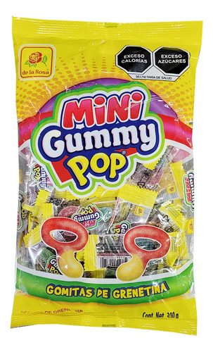 Gomita Mini Gummy Pop Frutal