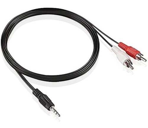 Av Cable Mini Plug 3.5mm A 2 Rca 6ft/1.8 Mts (906925)