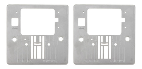 2x Placa De Garganta For Máquina De Coser Doméstica Q60d