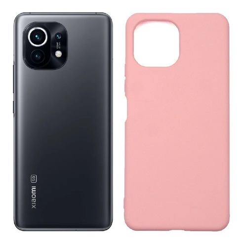 Silicone Case Estuche Forro Funda Para Xiaomi Mi 11 Lite