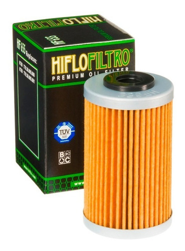 Filtro De Aceite Ktm Sxf 250 05 12 Hiflo Hf655 Ryd Motos