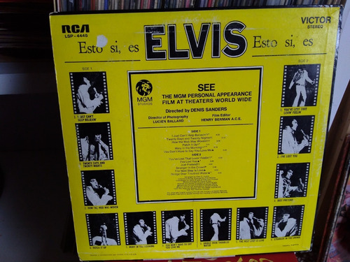 Elvis Presley - Esto Si Es Elvis Vinilo (Usado)
