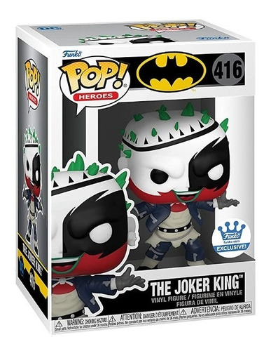 Funko Pop! Heroes #416 - Batman El Joker King Exclusivo