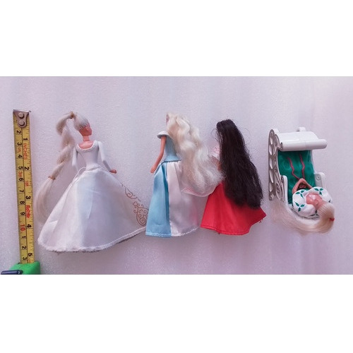 Set Muñequitas Barbie- Promos Mcdonald's 90s (Usado)