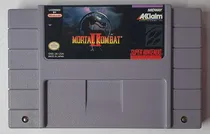 Comprar Mortal Kombat 2 Cartucho Super Nintendo Snes Retromx