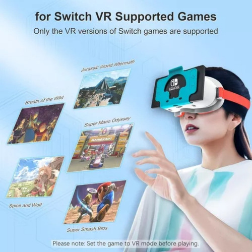 * Auriculares Vr Mejorados For Switch Y Switch Oled