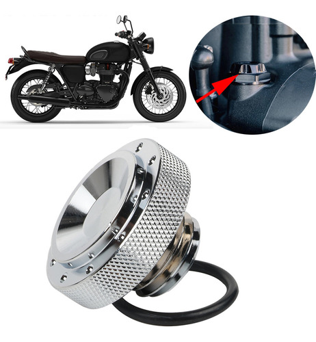 Tapón De Llenado De Aceite Para Triumph Bonneville T100 T120