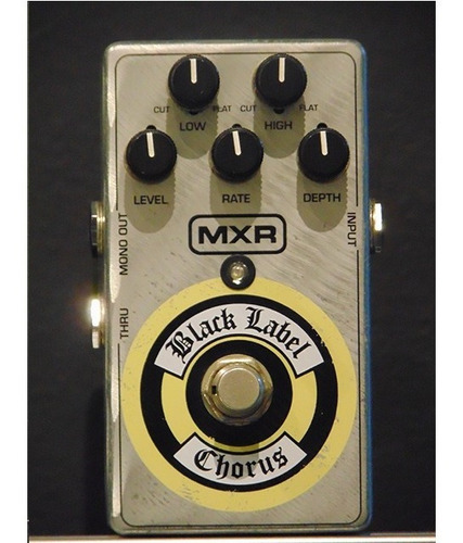 Mxr Zw38 Black Label Chorus Pedal (usado)