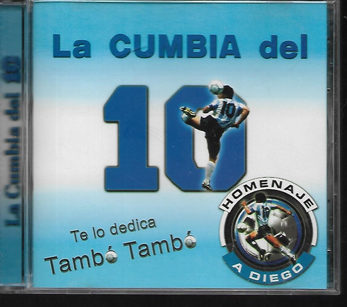 Tambo Tambo Album La Cumbia Del 10 Maradona Sello Dbn Cd