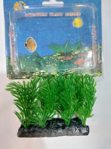 Adorno, Planta Artificial Imp. Pecera/terrario,jardín 12cm L
