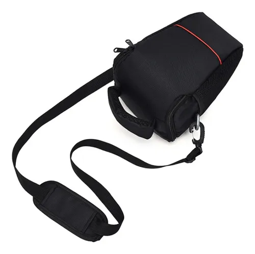 Bandolera Portátil Roja Para Cámara Réflex
