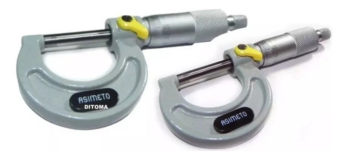 Micrometro Mecanico 0 25mm Asimeto + Micro De 25-50mm Máxima Longitud Medida 25 Mm Mínima Longitud Medida 0 Mm