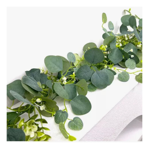 Eucalipto Dólar Artificial 2mts Para Jardín Decorativo 934