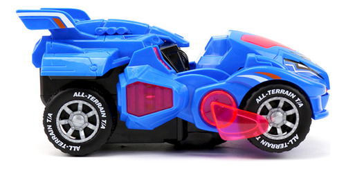 Imagen 4 de 10 de Auto Con Luces Que Se Transforma En Dinosaurio Deformación