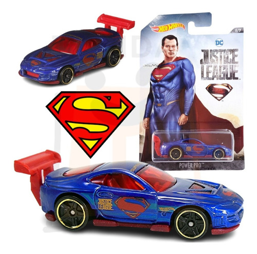 Hot Wheels Superman Justice League Power Pro Tiendajyh