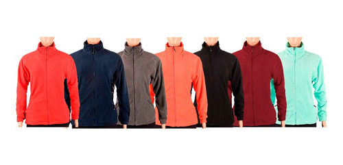 Imagen 1 de 5 de Campera Polar Dama Colores Varios - Mundo Trabajo