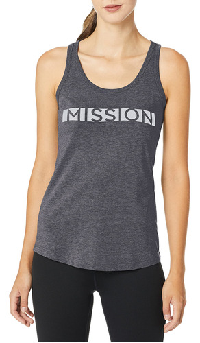 Camiseta Manga Logotipo Mission Bar Para Mujer