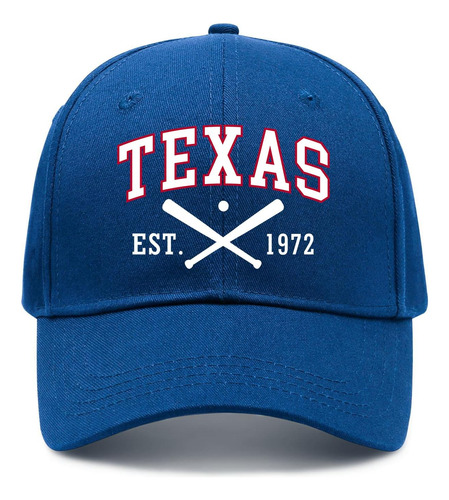 Chsetes Texas Hat Hombres Mujeres Bordado Snapback Trucker H