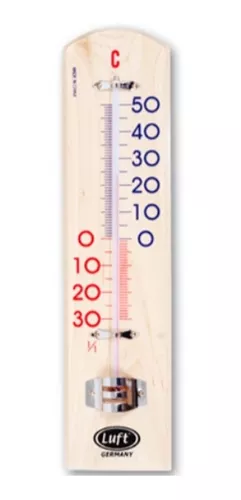 Termometro ambiente in legno -20 + 50ºC