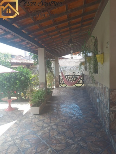 Imagem 5 de 21 de Casa 3/4, Sendo 1 Suíte, A 500m Da Praia. Jauá - Camaçari - Ca01187 - 70632695