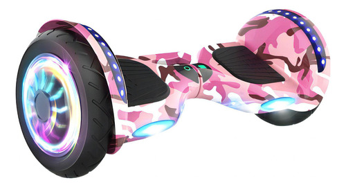 Skate elétrico hoverboard Lurs HB100S Rosa 10"