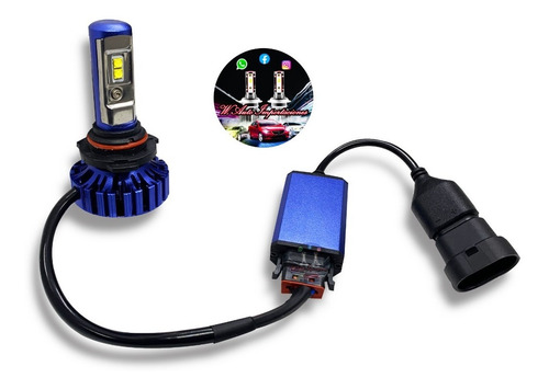 Bombillo 9006-hb4 Turbo Led 8000 Lumens Moto Y Carro 12-24 V