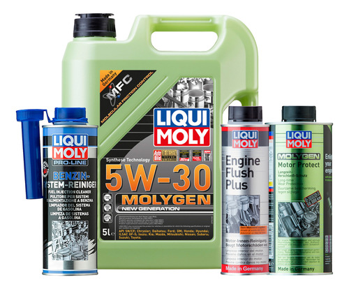 Kit 4 Pzas Liqui Moly 5w30 Pro-line Con Obsequio