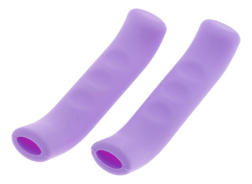 2 De Agarre De Palanca De Material De Silicona Púrpura