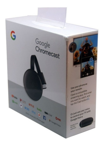 Google Chromecast 3.ª Generación Ga00439 - Carbón