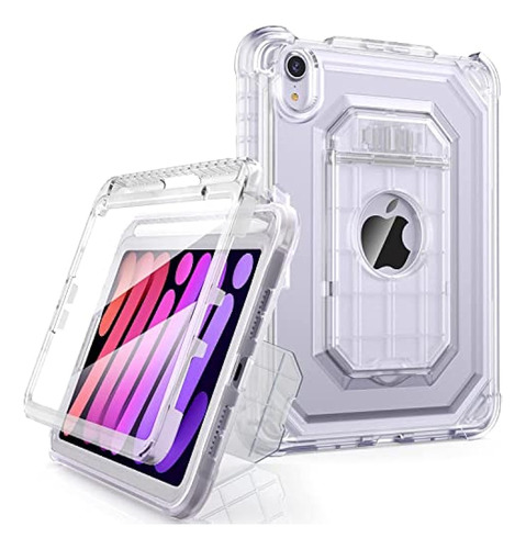 Estuche Transparente Cantis Para iPad Mini 6 De 8.3 Pulgadas