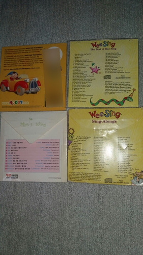 Cd Noddy Wee Sing Lote 4cd's Bebes Infantil (Usado)