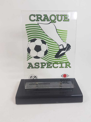 Troféu Craque Do Jogo Aspecir Brasileirão Original