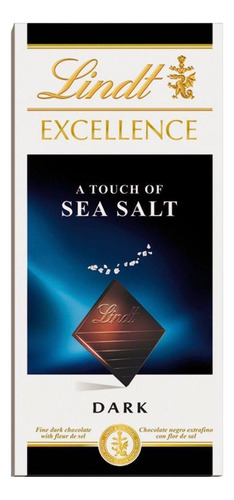 Chocolate Sal Marinho, Lindt Excellence, 100g