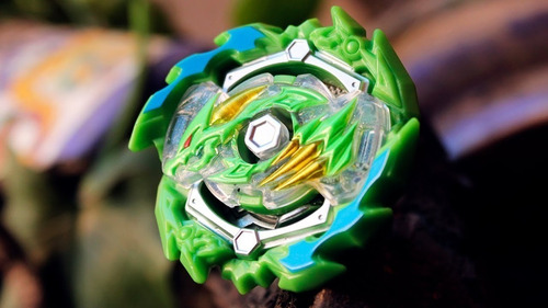 Pacote inicial Bey Blade Hasbro Trompo C/Lanzador E7530 Cor Verde Ace Dragon