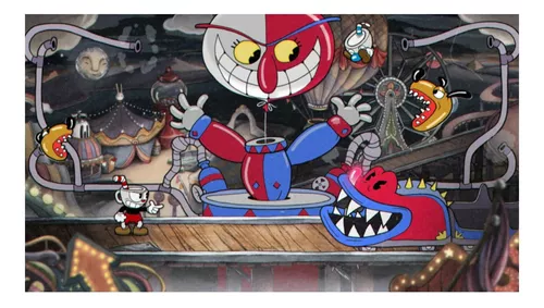 Cuphead Jogos Nintendo Switch Mídia Física Novo - Escorrega o Preço