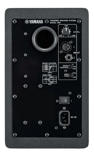 Monitor Studio Profissional Yamaha Hs5 2vias Bass Reflex Par