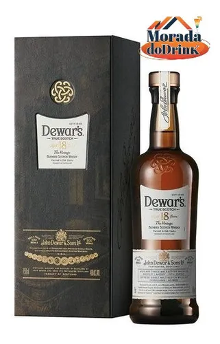 Whisky Dewars 18 Anos 750ml Inclui Estojo Caixa Whisky