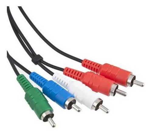 Imagen 4 de 5 de Cable Av Componente Audio Video Audio Stereo Ps2 Y Ps3