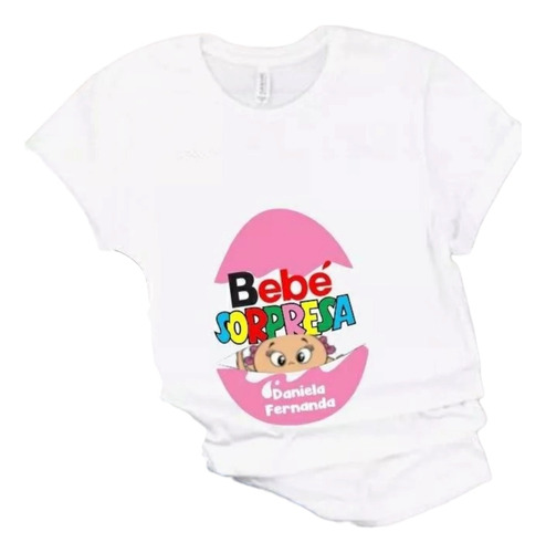 Playera Bebe Sorpresa Niña