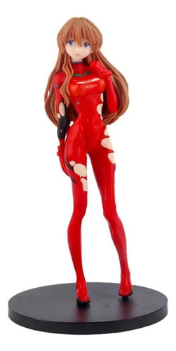 Asuka Langley Soryu. Neon Genesis Evangelion. 18 Cm. Pvc.