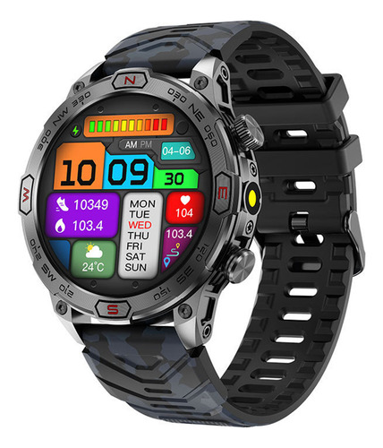 Reloj Inteligente Kc86 Bt Call Para Deportes Al Aire Libre Y